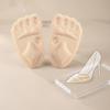 Silicone Forefoot Half Insole For Women With Self Adhesive Non Slip Cushioning
