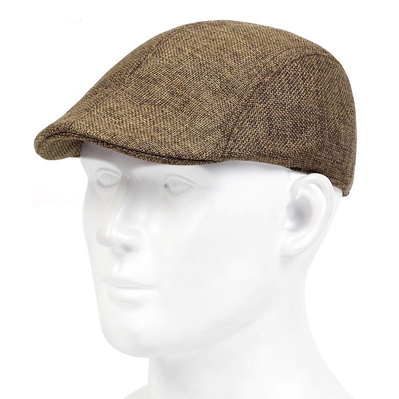 

Осень и Зима Мужская и Женская Мода Повседневный Берет Уличная Спортивная Шляпа для Гольфа Папины Шляпы Кепка Водителя Кепки Газетчика коричневый