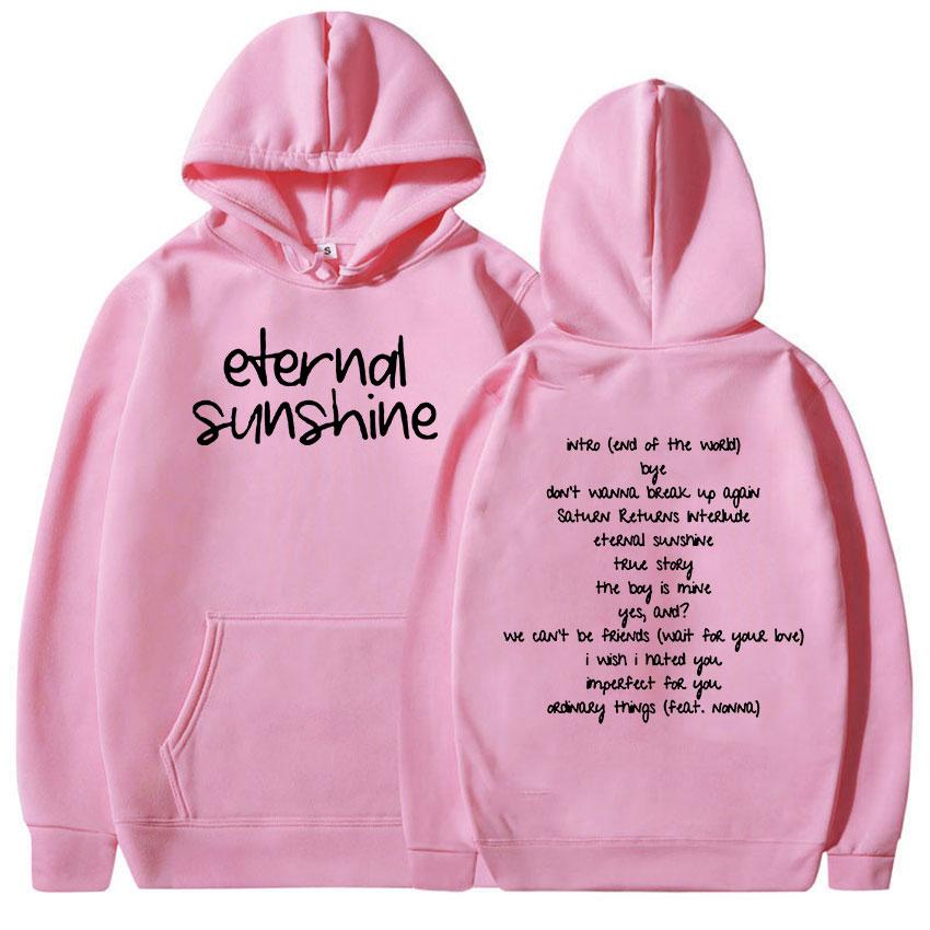 

Ariana Grande Eternal Sunshine Men Hoodie Classic Harajuku Street Casual Fashion Simple Daily Fall Winter Long-sleeve Sweatshirt 3XL