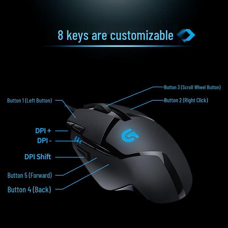 Logitech G402 Wired Gaming Mouse