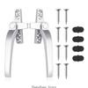 Smooth Window Handle Locking Mechanism Handle Universal Window Pull Handle Versatile Usage Suitable for Most 3XUF