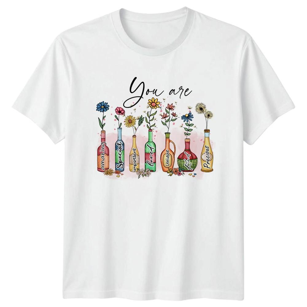 You Are Amazing Special Important Loved Unisexs TShirt Positive Affirmation S