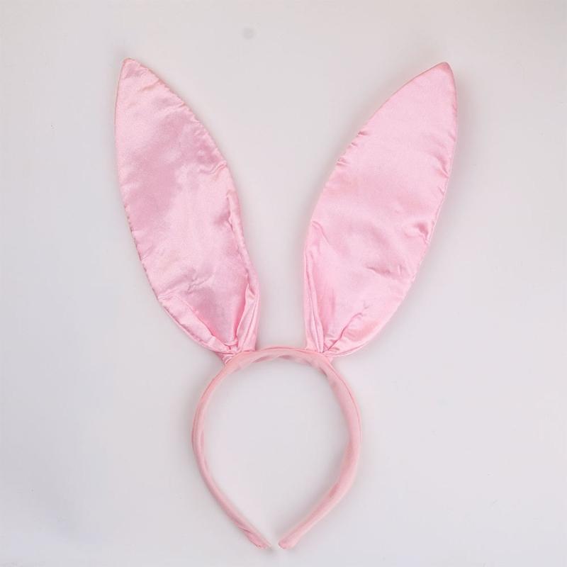 Halloween Rabbit Costume Set Rabbit Ears Headband Bow Tie Round Tail & Arm Cuffs, Halloween Rabbit Costume Accessories