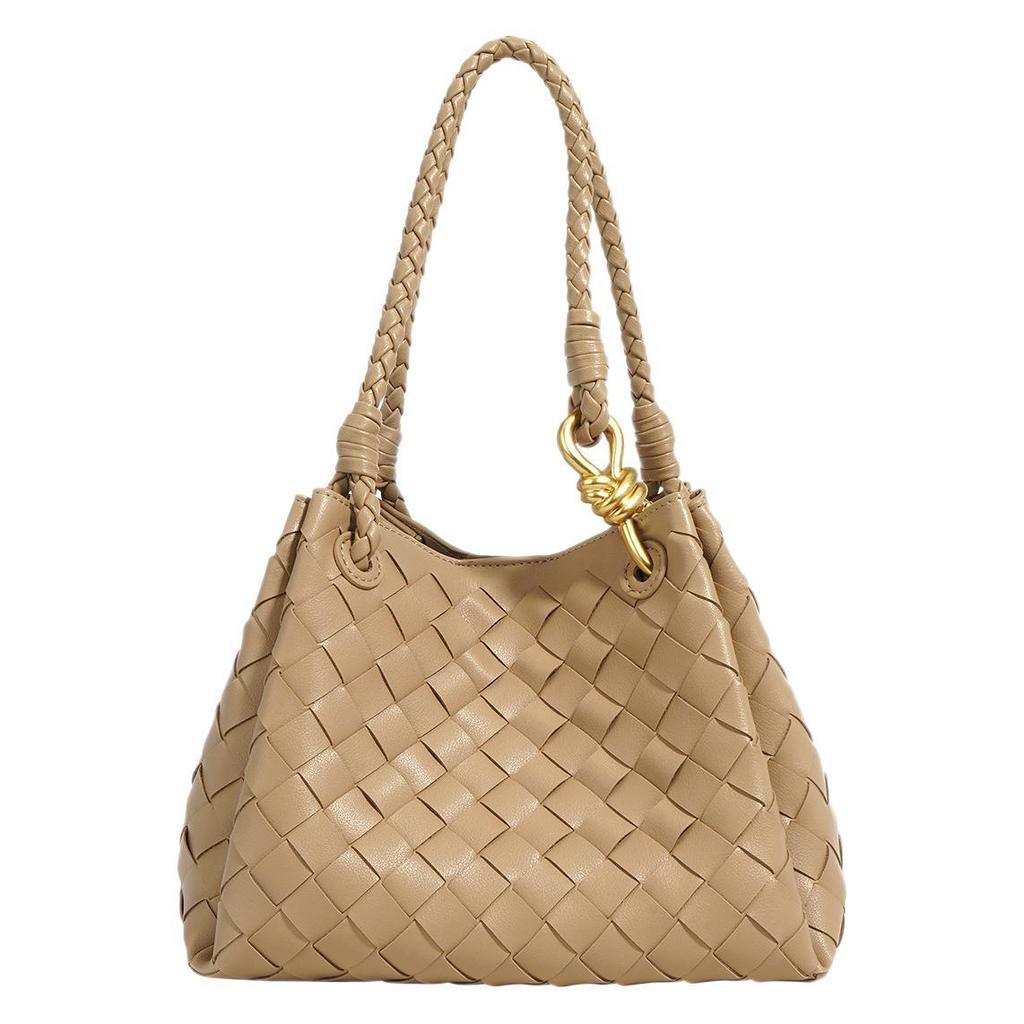 Gewebte Kuhfelltasche Neue Bucket Bag Handtasche Damen