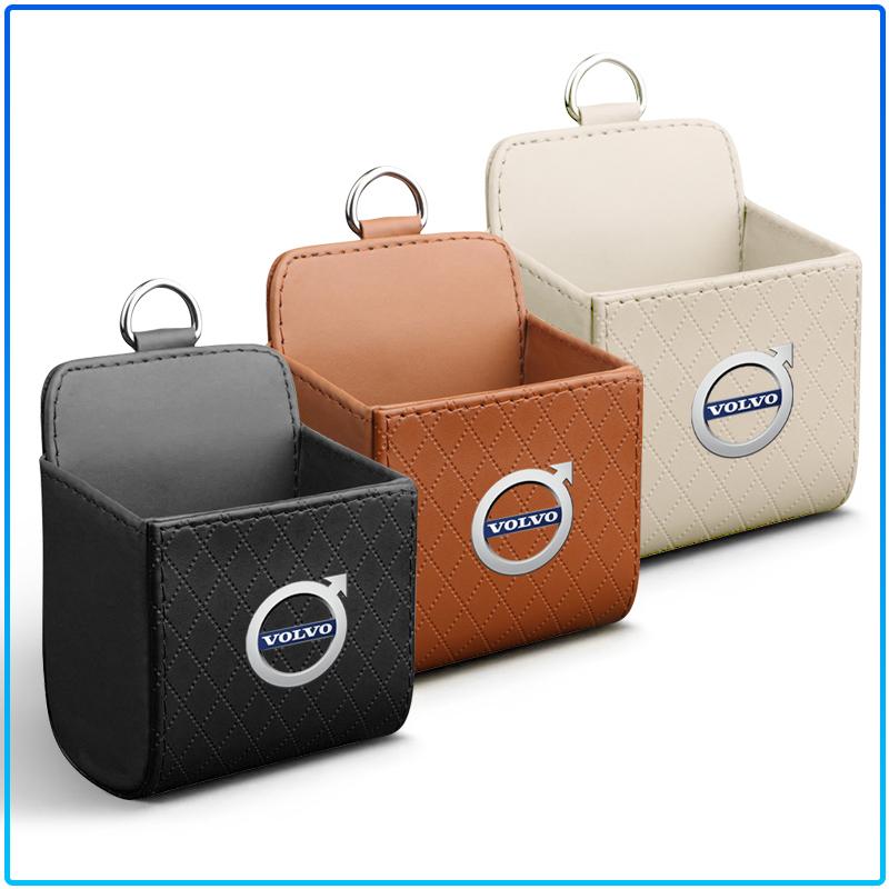 1Pcs Car Air Outlet Storage Box Phone Glasses Organizer Car Goods For Volvo XC60 XC90 S60 S80 S40 V40 V60 V70 V50 XC70