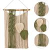Boho Tapestry Macrame Wall Decor Hand-woven Color Macrame Wall Hanging Ornament Bohemian Craft Decoration Gorgeous Tapestry