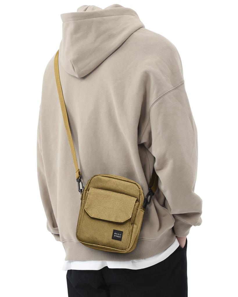 Umhängetasche Mini Crossbody Tasche Schultertasche für Männer Frauen Freizeit Reisen Einzelne Tragbare Schultertasche Wasserdichte Messenger Bags