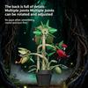 Venus Flytrap Building Blocks, Carnivorous Plant Model Kit with Movable Mouth & Tendrils, Creative Bonsai Bricks for Home Decor