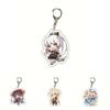 Genshin Impact Zhongli Kazuha Figure Keychain Bag Pendant Gift Anime High Quality