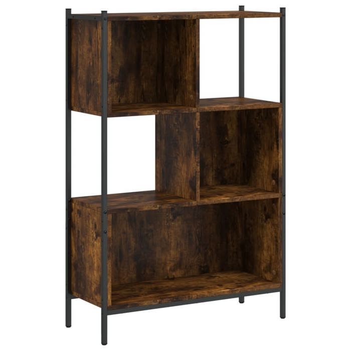 VidaXL Bibliothèque chêne fumé 72x28x109 cm bois d'ingénierie 838885
