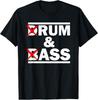 Funny Drum and Bass / Rum and Ass Lovers T-Shirt Unisex T-Shirt