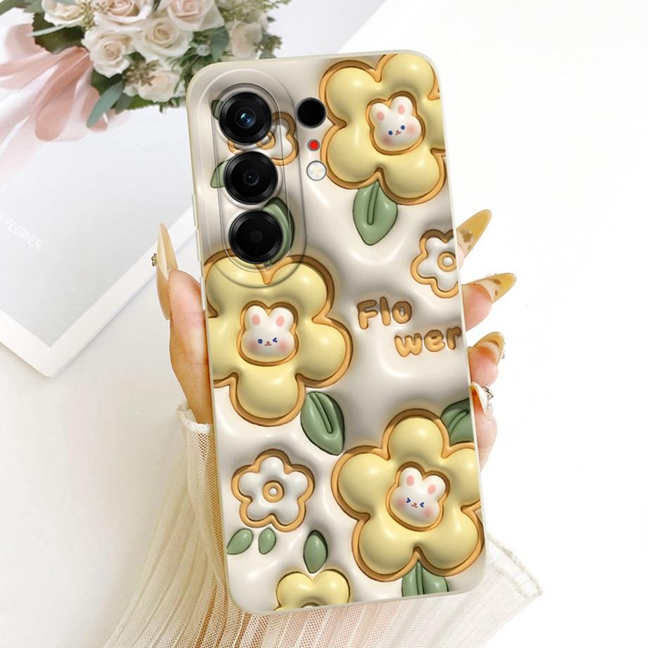 Soft Silicone Phone Case For Tecno Camon 50 Pro 4G Black Cat Cartoon Dragon Animals Pattern Bumper For Camon 50Pro CN5c Cover