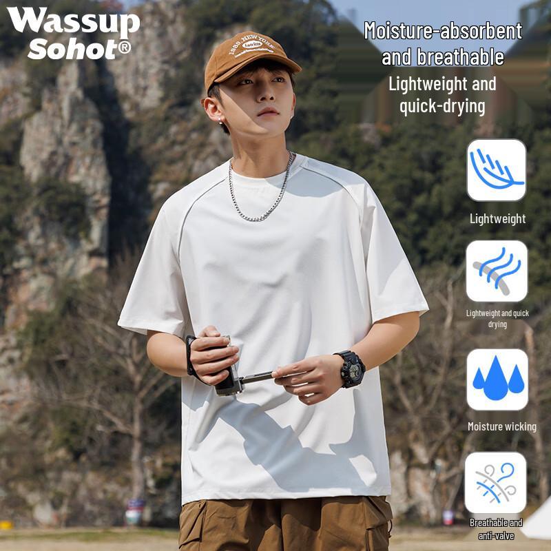 T-shirt Outdoor à Séchage Rapide Wassup Sohot pour Homme