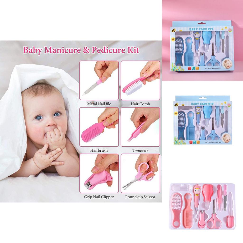 Babyvårdspresentkit Med Barnnagelklippare Och Öronpetare För Spädbarn Småbarn