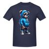 1 Piece Cool Funny 100 Cotton Tshirt Bearbrick Tees Tops For Unisex