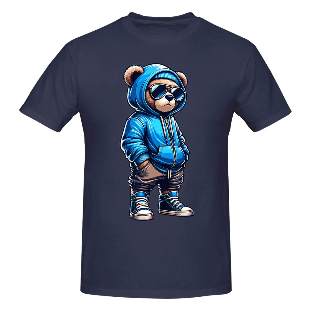 1 Piece Cool Funny 100 Cotton Tshirt Bearbrick Tees Tops For Unisex