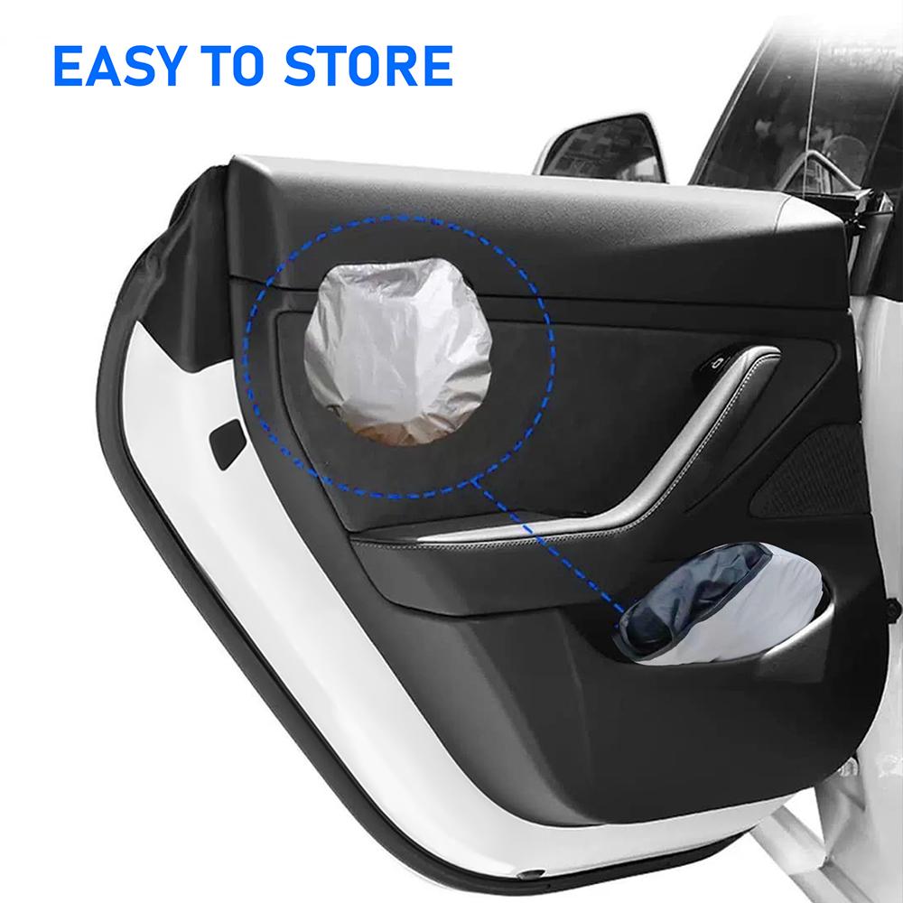 AEQTV1 For Tesla Model Y 3 2016-2022 2023 2024 Car Sun Shade Front Window Shade Cover Visor Windshield Sunshade Model 3 Y Accessories
