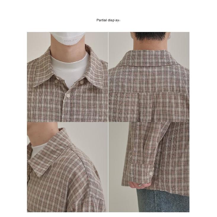 Camicia a maniche lunghe con lettere 2024, stile giapponese di Hong Kong, comoda e versatile, per ragazzi, estiva, alla moda.