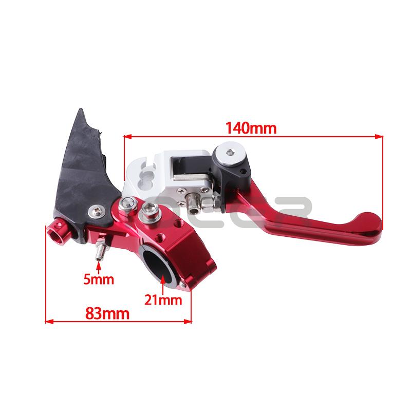 Racing CNC Aluminum Foldable 360 Clutch Brake Levers Handle Save Effort For CR CRF YZF EXC Bosuer Kayo T2 T4 T6 K2 K6 K6R KT250