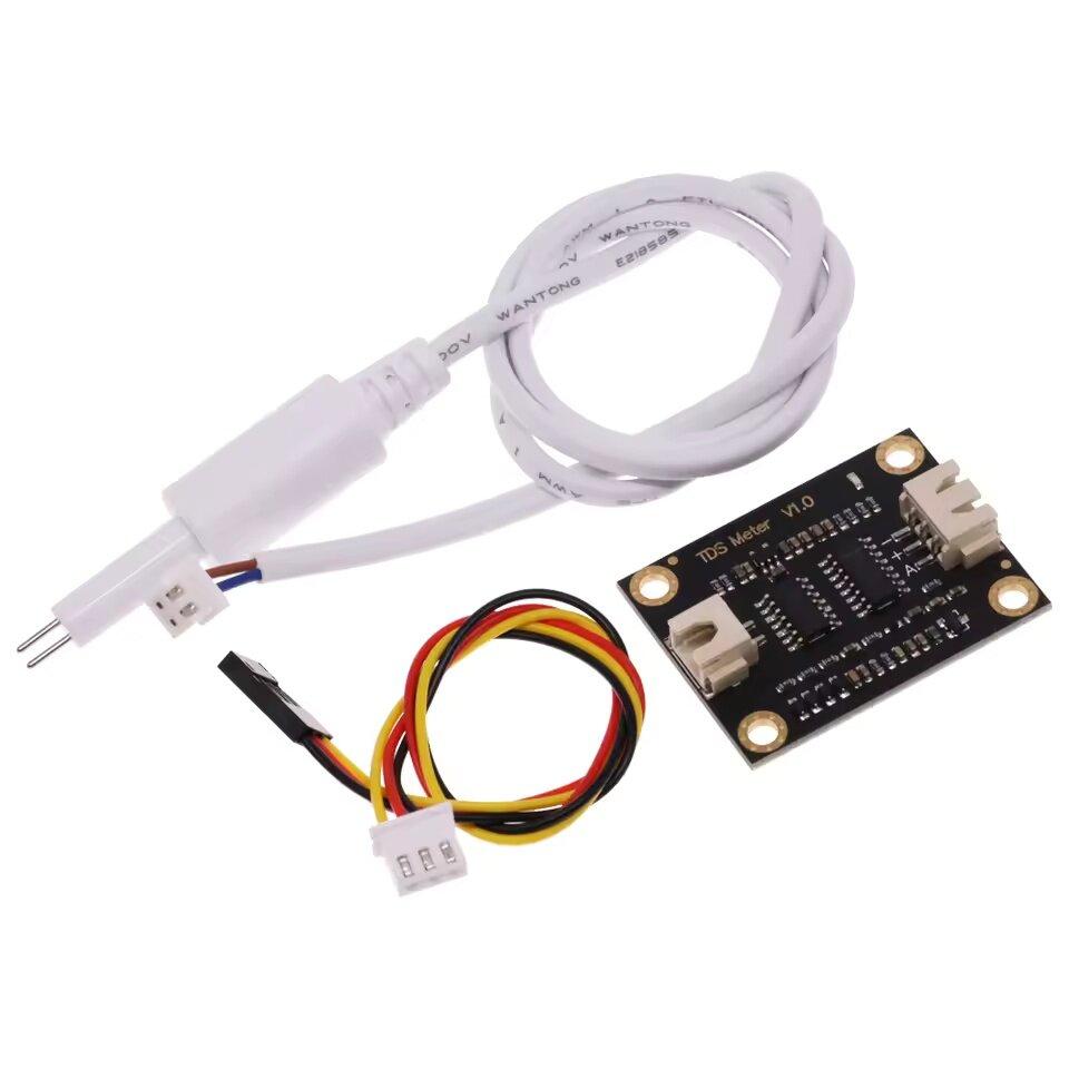 

Аналоговий модуль датчика електропровідності води TDS Тестер Виявлення рідини Монітор якості води для Arduino UNO R3 3.3-5.5В