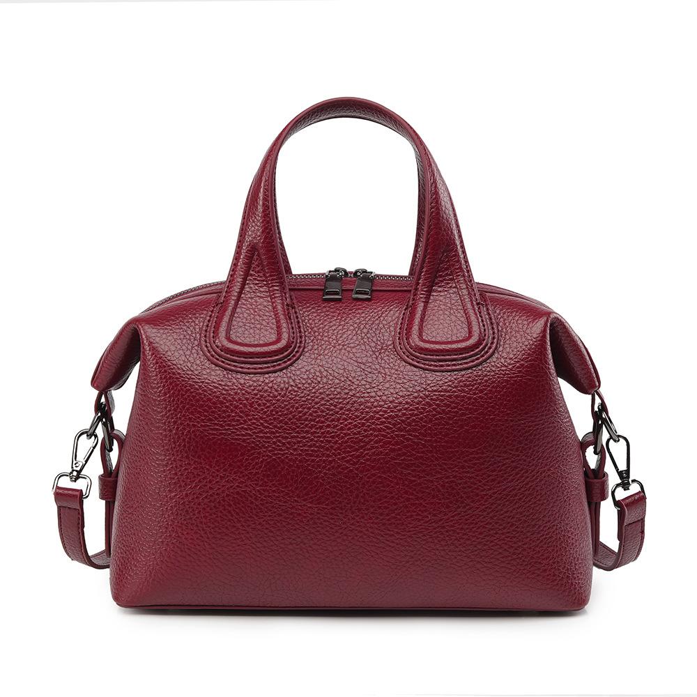 Handbag, European and American Fashion, Large Capacity Bag, Women's New High-end Style, Boston Bag, Tong Qin Crossbody Bag, Women's