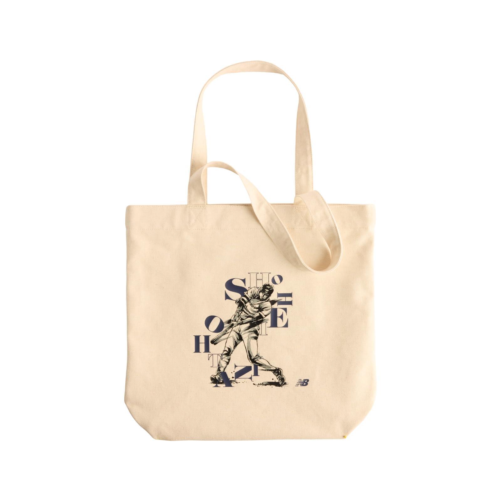 New Balance Shohei Ohtani Signature Tote Bag SST Free Size (AC7361U) (Sea Salt)