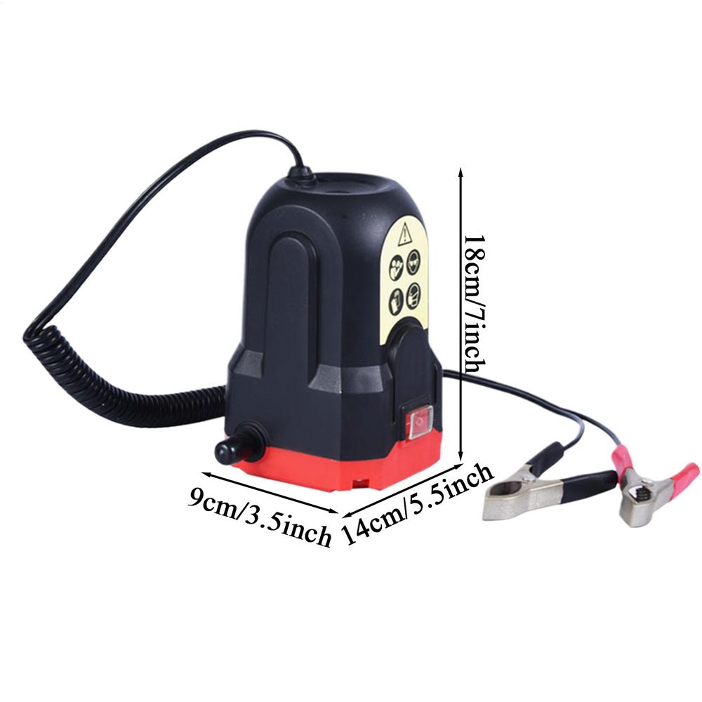 

Fluid Extractor Pump Portable Extractor Liquid Transfer Pump For Automotive Auto Car Vehicle Truck SUV Oil Change Extraction чорний