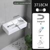 Compact Wall-Mounted Ceramic Washbasin, White, for Bathroom/Balcony