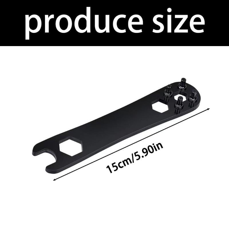 Flexible Angle Cutter Mechanism 4 Point Gear Spanner Angle Grinder Key Rapid Disc Installation High Strength Steel Build