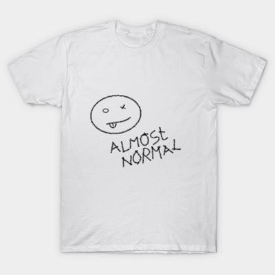 T Shirt Women Almost Normal 1 Harajuku Print Kawaii Tshirt Summer Short Sleeve Female T-Shirt Top Tee