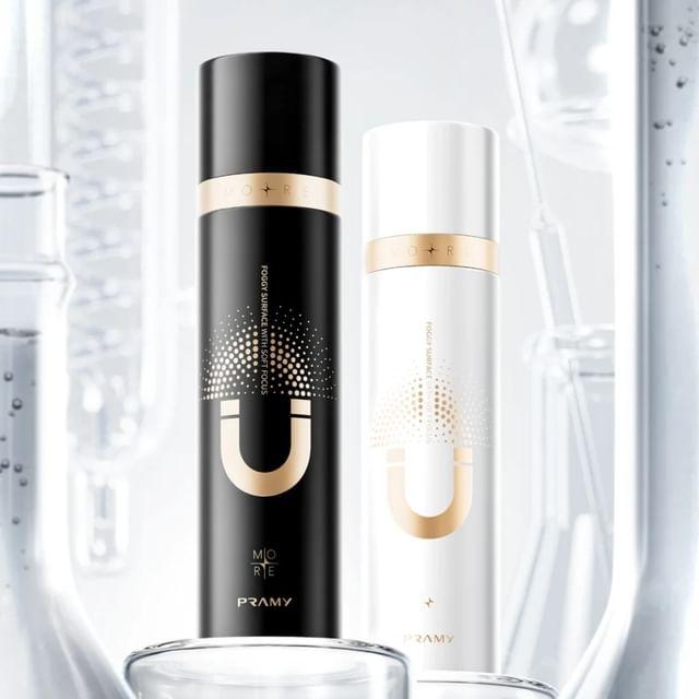 PRAMY - Невесомый спрей для фиксации макияжа с контролем жирности - 2 типа Watery (White) - 100ml