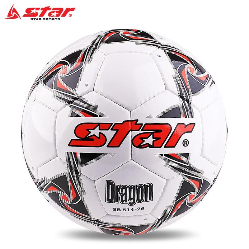 Star Hand-Stitched Training & Match Soccer Ball