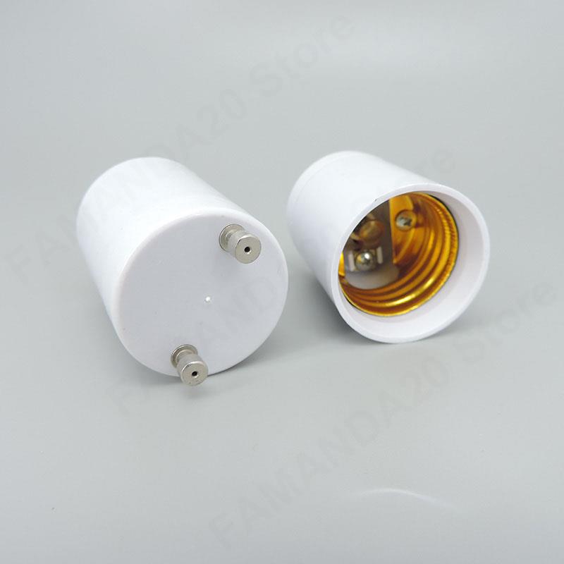 GU24 to E27 screw E26 to GU24 Converter Lamp Bulb base Head Led Light White Holder Socket Adapter Saving lighting Halogen M20