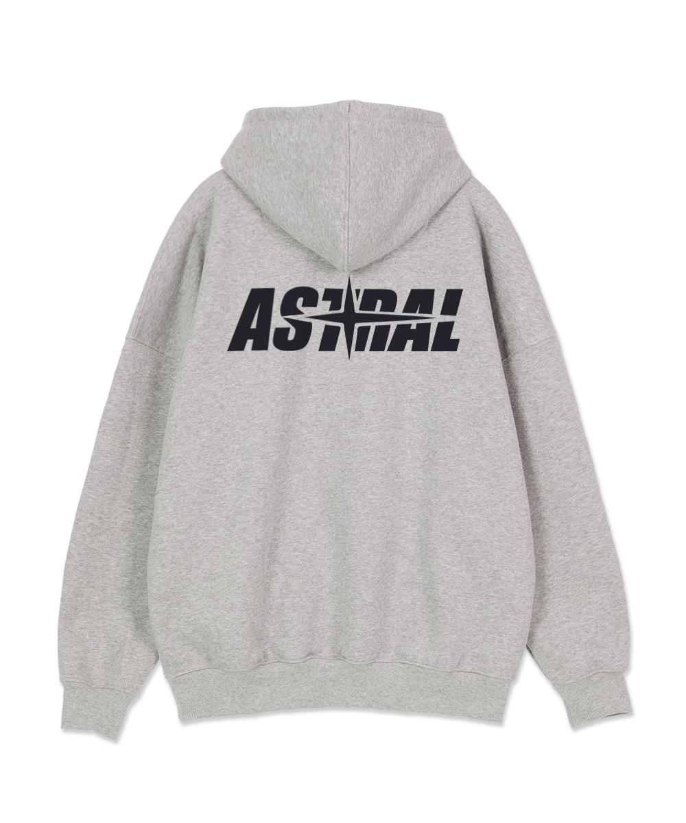 Astral Projection Astral Star Oversized Wide Shoulder Hoodie_Melange M(Kimo O)
