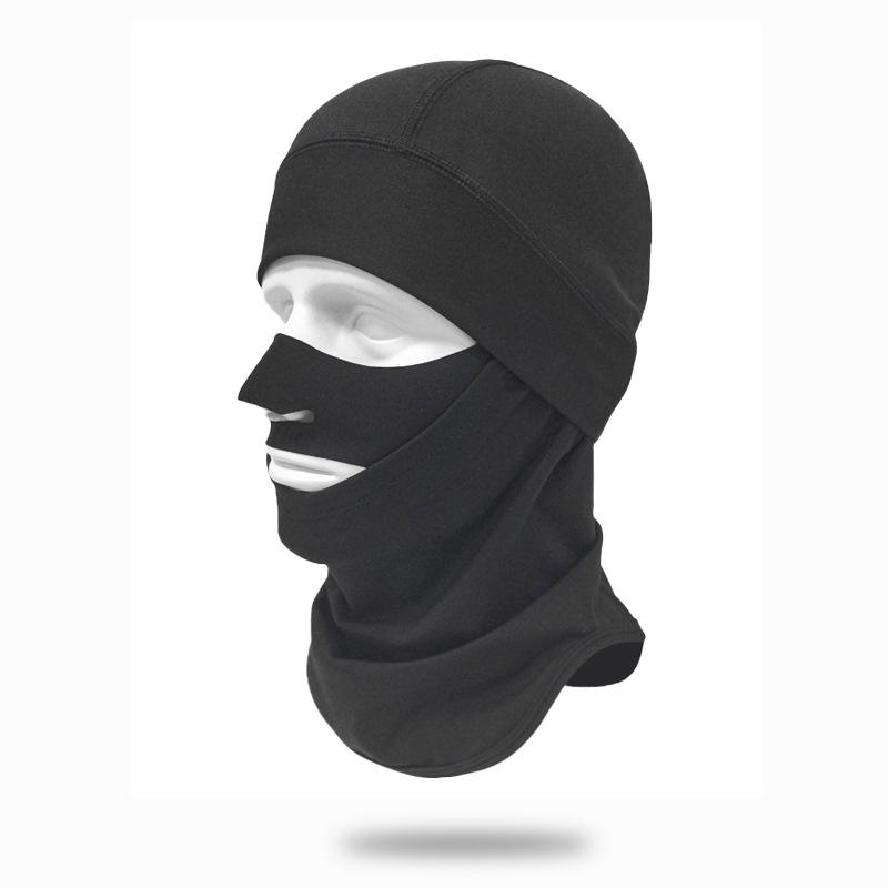 Cycling headgear, windproof and warm, face protection, fleece neck protection, scarf, outdoor all-inclusive neck cover.