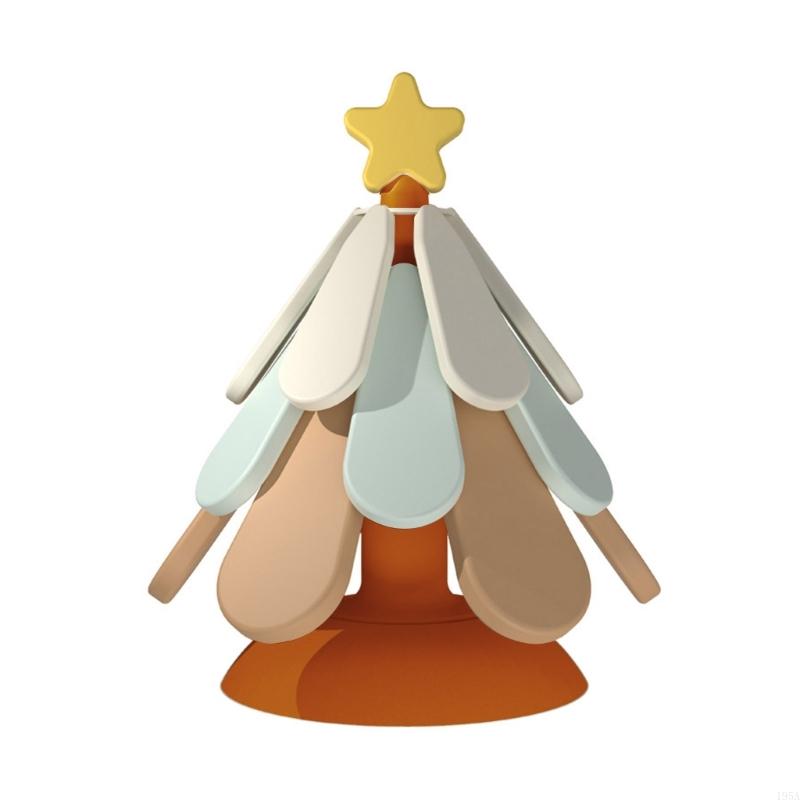 Hot Dish Trivets Silicone Tree Coasters For Christmas Decoration Heat Resistant And Easy To Clean Dining Table Placemats