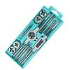LEE-X 12 PCS TAP&DIE SET M6-M12 Manual Threading Bit Cutter Tool Hand Tools Metric Size Tap Die Set