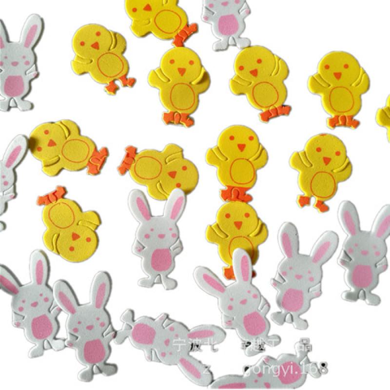 

50шт имитируют пасхальные яйца + вешалка + пигмент для рисования пасхальных украшений