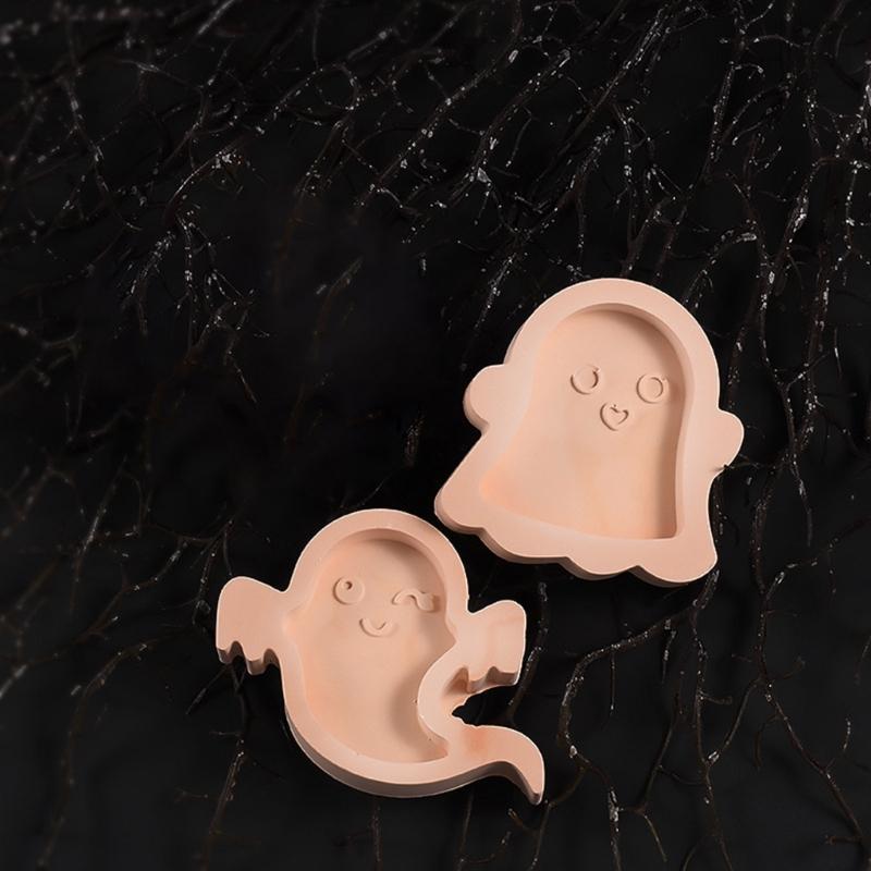 Halloween-Treibsand-Formen-Set für Bastelarbeiten und festliche Dekorationen Kürbis Grabstein Sarg Dekorationen Silikonform