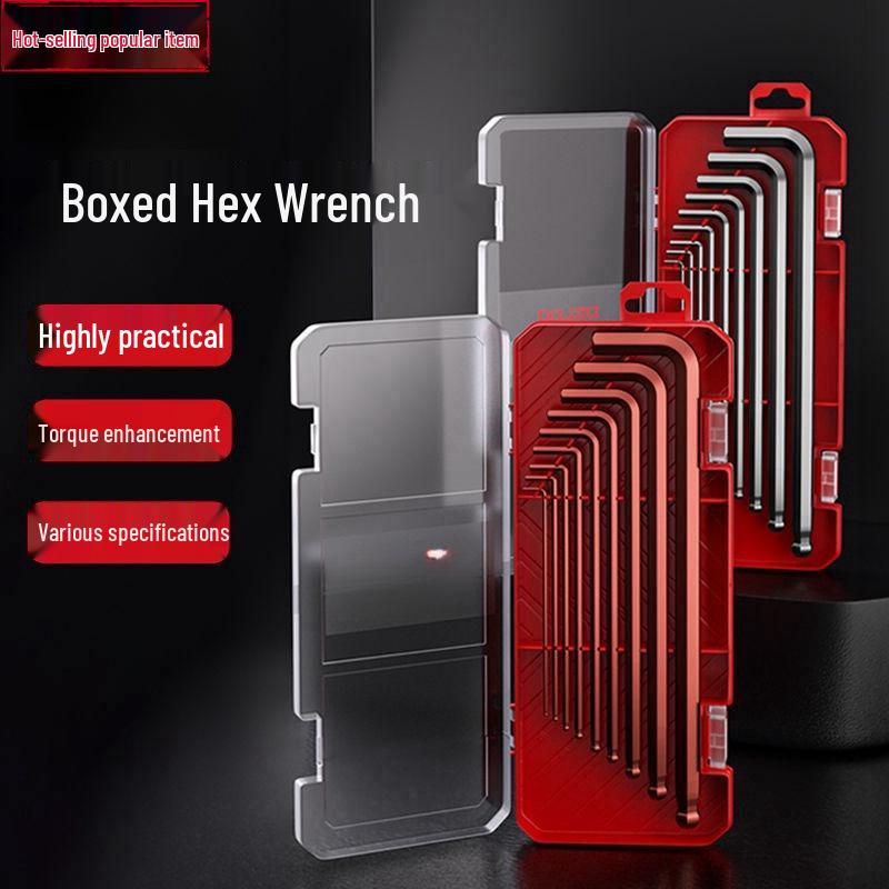 Universell extra lång insexnyckelsats - Multifunktionell och bärbar