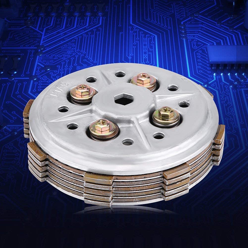 Motorcycle Clutch Direct Applicable to Yamaha YBR125 Kit, Stable, Replacement,