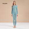 Damen Herbst & Winter Reines Baumwoll-Mittelhoher Kragen Thermoset: 2025 Neuer Stil Basisschicht