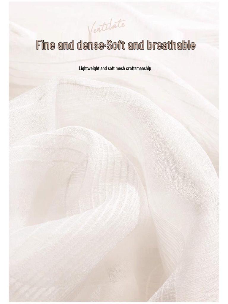 Duvara Monte Bebek Güvenli Klima Kalkanı: Tül Perde ile Doğrudan Darbeleri ve Tozu Önler