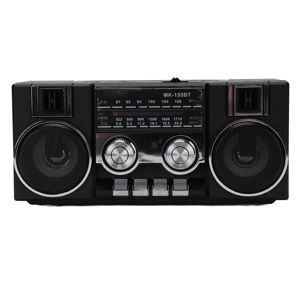 Portable FM AM SW Radio Full Band Clear Sound Quality Radio with RGB   Speaker for Garden   Bathroom