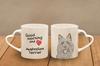 Australian Terrier, Aussie - Cup with a Dog, Adorable Cup with a Heart-shaped Handle, Universal Gift from the Art-Dog Brand
