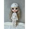 3 Stück/Set Puppe [Augenmaske+Oberteil+Hose] Blyth Pyjama 1/6 Puppen Outfit (Passend für ICY, Big Fish) Puppenzubehör