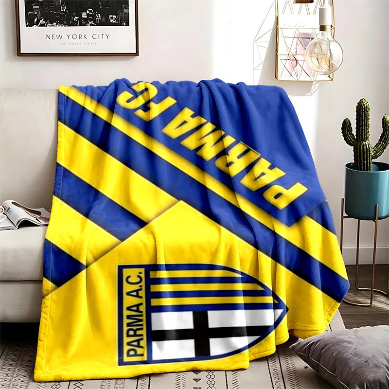 Parma Calcio 1913 Coperte Personalizzate in Flanella per Esterni Morbide e Adatte a Tutte le Stagioni Perfette per Divani Letti e Campeggio