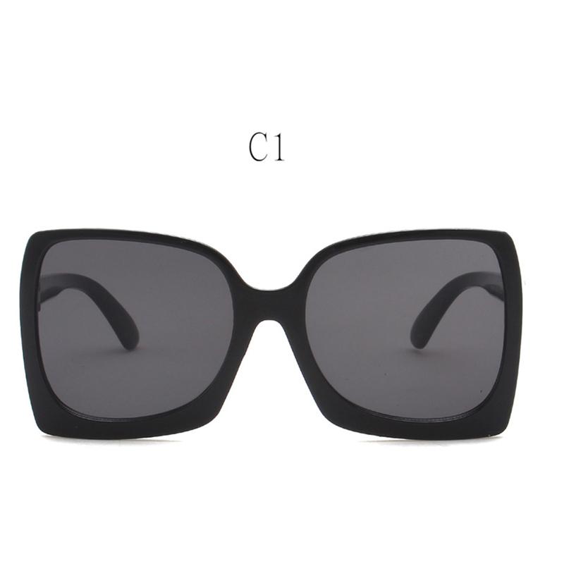 

New large frame square sunglasses Fashion Women s Sunglasses retro trend Sunglasses UV400 sunglasses women vintage glasses As the picture shown