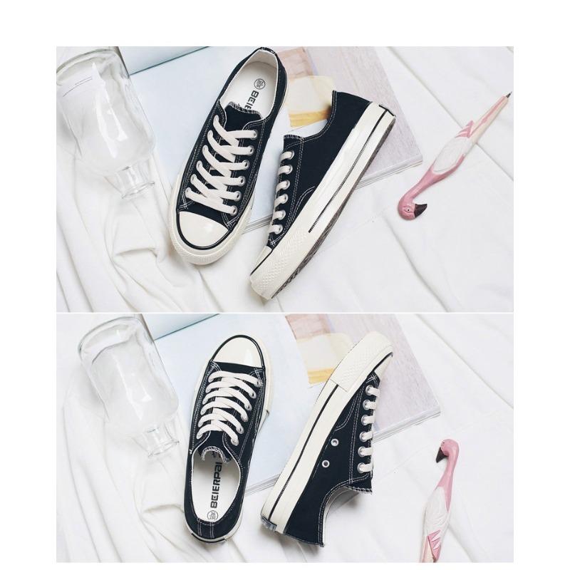 Neue Damen Canvas-Schuhe, Lässige Skateschuhe