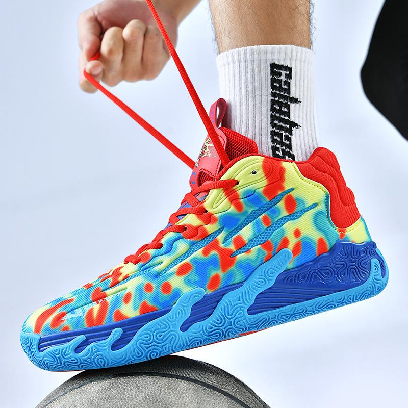 Basketball Shoes Three Generations of Men's Actual Competition Training Shoes Flying Woven Sports Shoes Women's Sports Shoes One 2025
